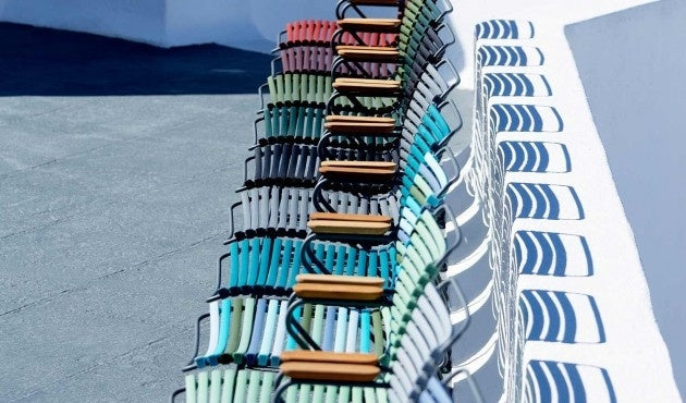 Click garden chair | High back | Various colors