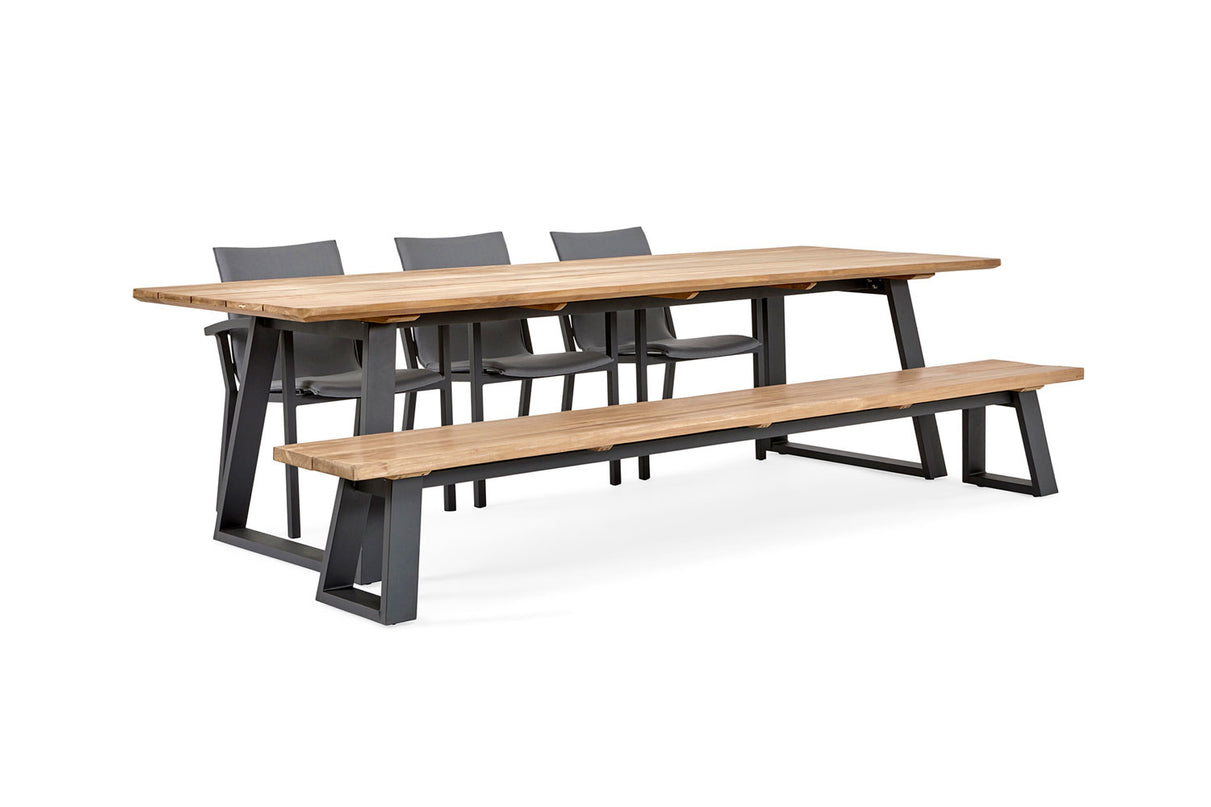 Tomar Tuint table | 3 sizes Mat Royal Gray