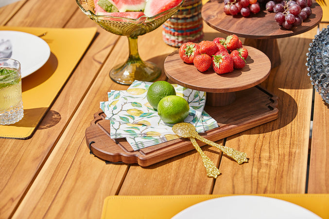 Grado Garden table | Mat White Frame