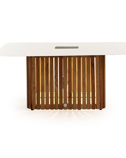 Savona Side table with Solar Lighting