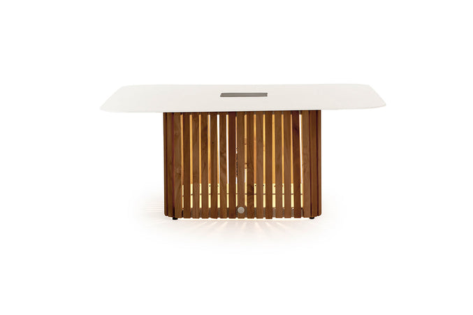 Savona Side table with Solar Lighting