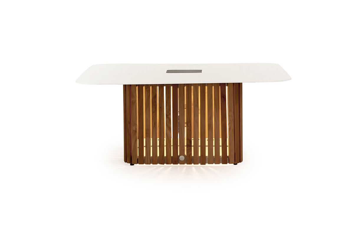 Savona Side table with Solar Lighting