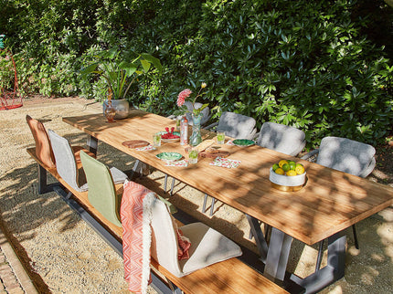 Suns Garden table Ovada | 280 x 100 cm | Matt Royal Gray