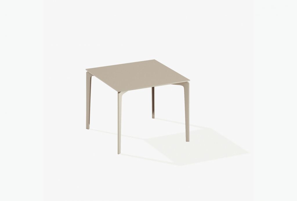 Allsize garden table 91 x 91 cm | Aluminum Various colors