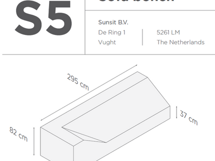 Suns | Protective cover for lounge sofa Gray | S5