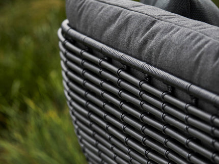 Basket lounge chair | 2 colors incl. pillows