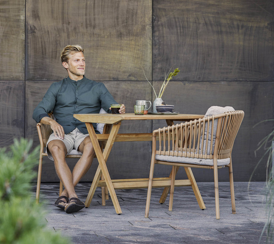 Ocean garden chair | pillow
