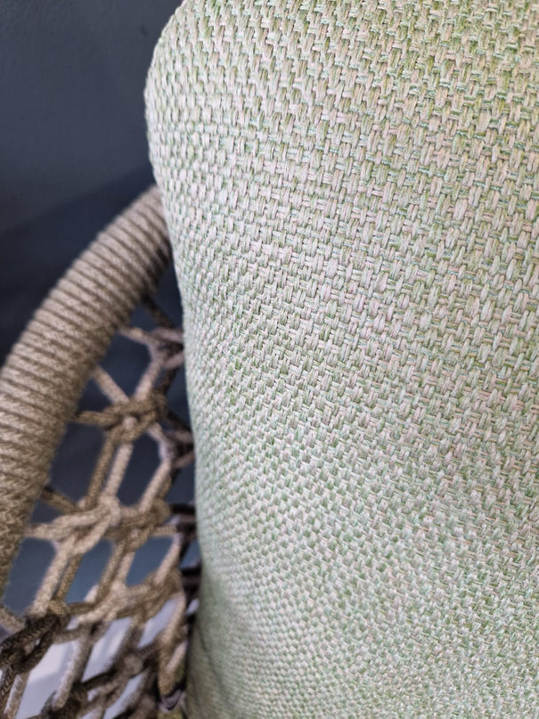 Various Nappa Garden chair | Macrame Gray Frame | Showroom sale 40% discount