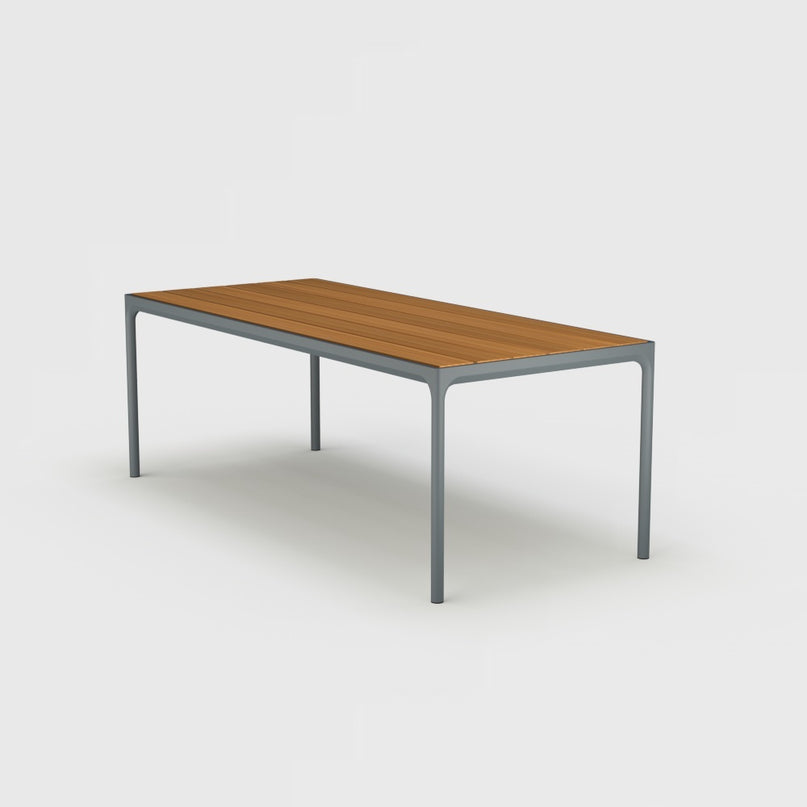 Four garden table | 4 different sizes Dark gray aluminum