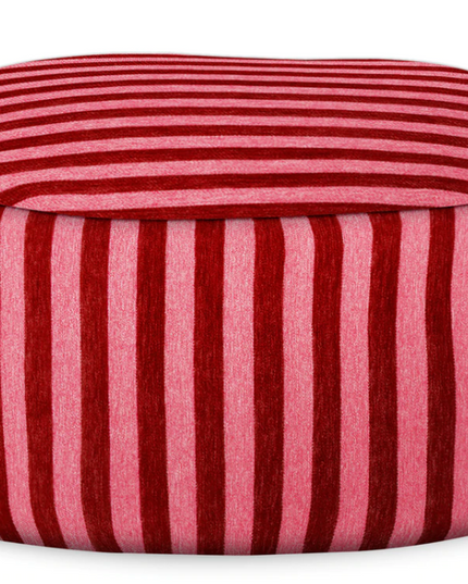 Palais | outdoor ottoman Jackie Bordeaux