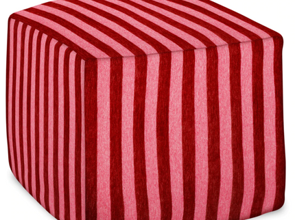 Palais | outdoor ottoman Jackie Bordeaux
