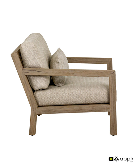 Olive lounge chair | incl. pillow