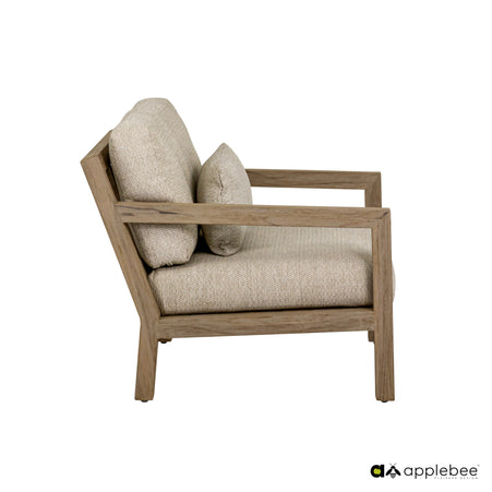 Olive lounge chair | incl. pillow