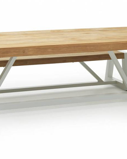 Trento Garden Bank | 220 cm | Matte white