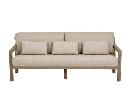 Olive lounge sofa coastal finish