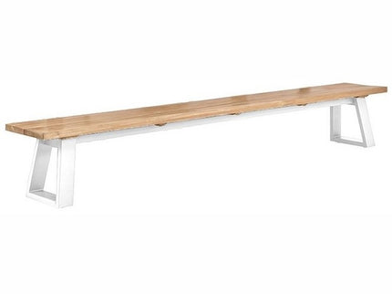 Tomar Garden Bank | Mat White Frame | 3 sizes available