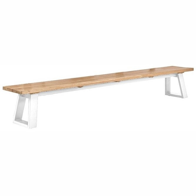 Tomar Garden Bank | Mat White Frame | 3 sizes available