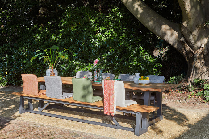Viëste | Loose garden bench seat