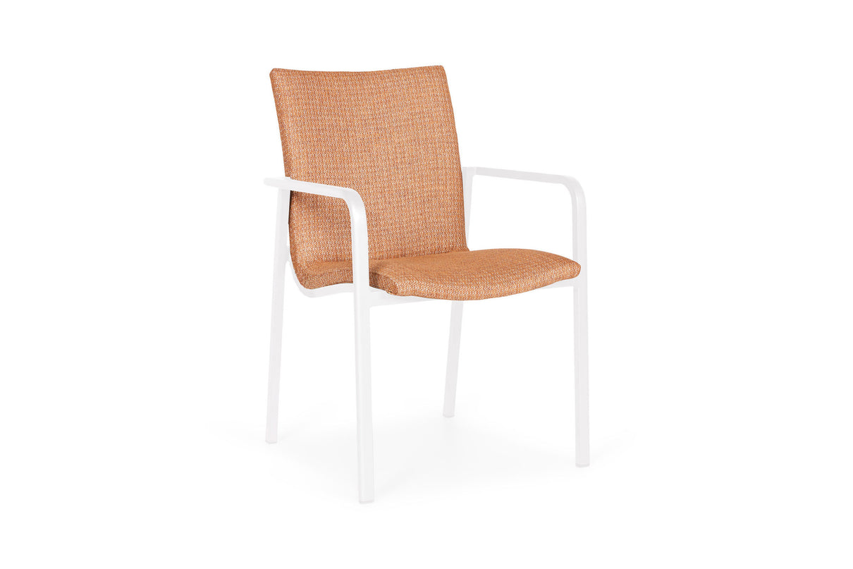 Anzio Garden chair | Matte white