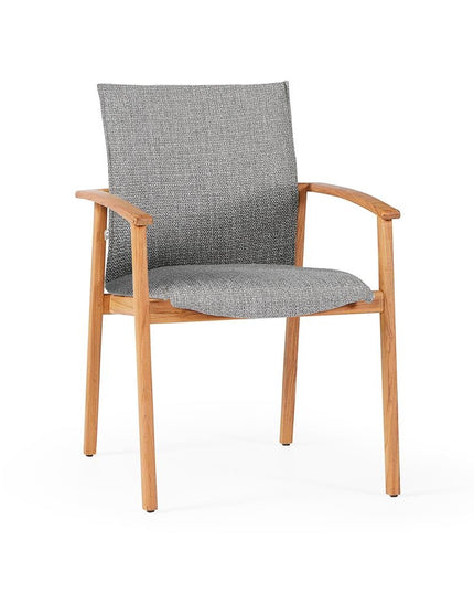 Florine garden chair Teak Frame | 5 dust colors available