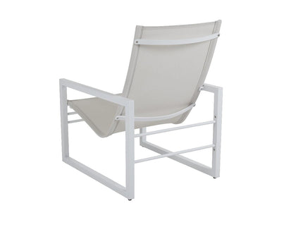 Vevi lounge chair aluminum | Brafab