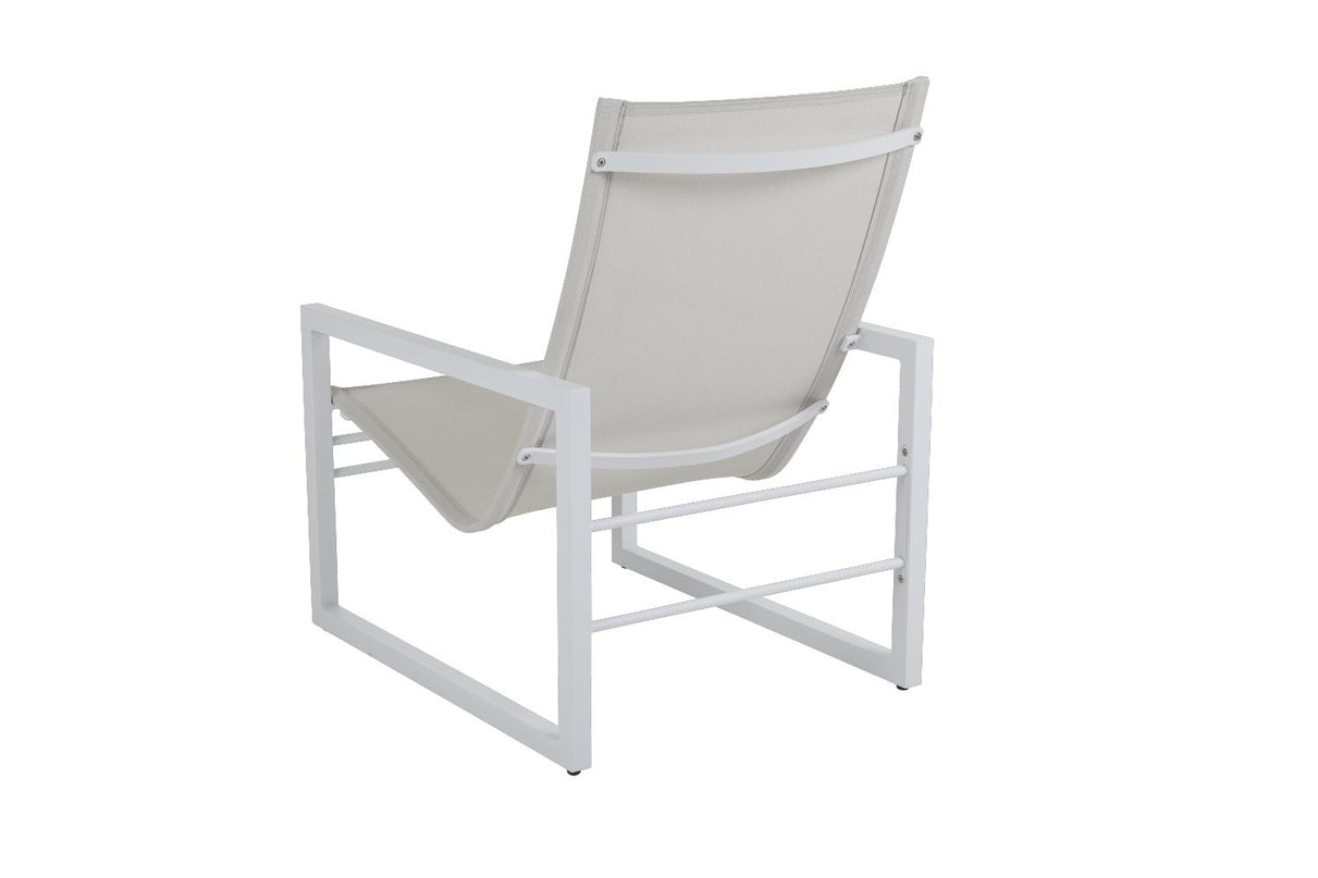 Vevi lounge chair aluminum | Brafab