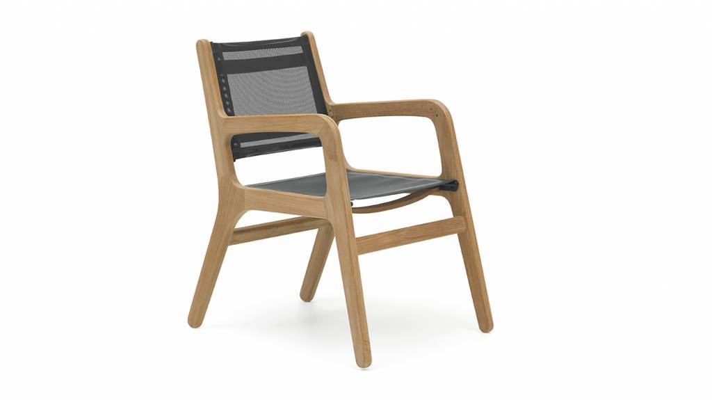 Norden Dining garden chair with textileen