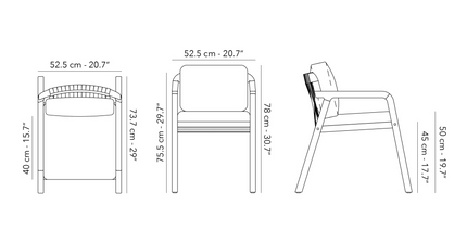Garden chair Flexx