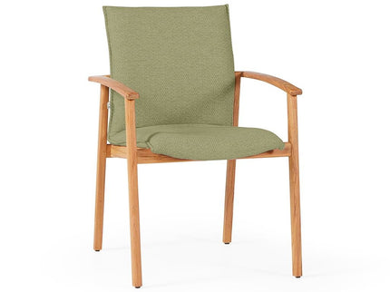 Florine garden chair Teak Frame | 5 dust colors available