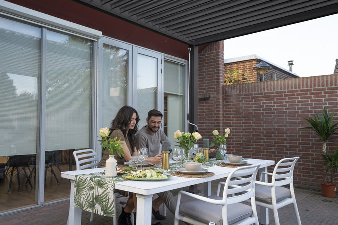 Rota | Terrace covering | Mat Gray | 360x600x250cm